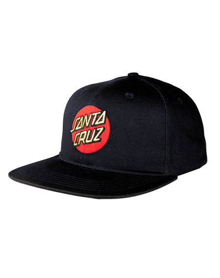 Santa Cruz Casquette Snapback Homme Classic Dot (Black)