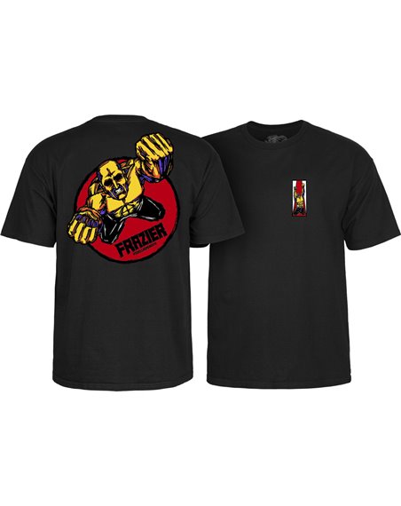 Powell Peralta Camiseta Hombre Mike Frazier Yellow Man (Black)