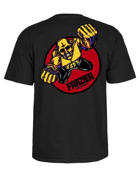 Powell Peralta T-Shirt Homme Mike Frazier Yellow Man (Black)