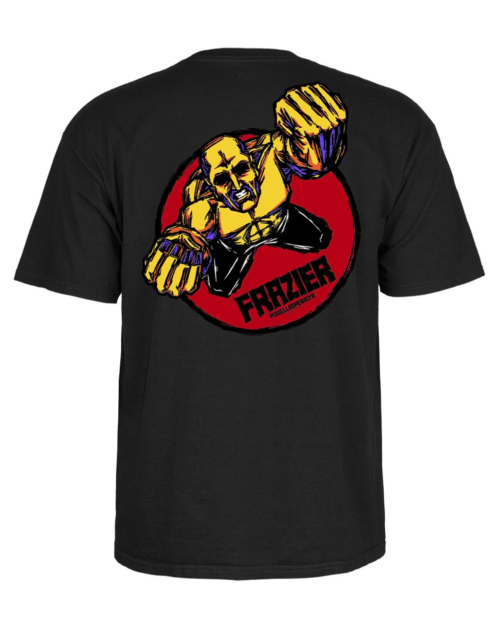 Powell Peralta Camiseta Mike Frazier Yellow Man (Black)
