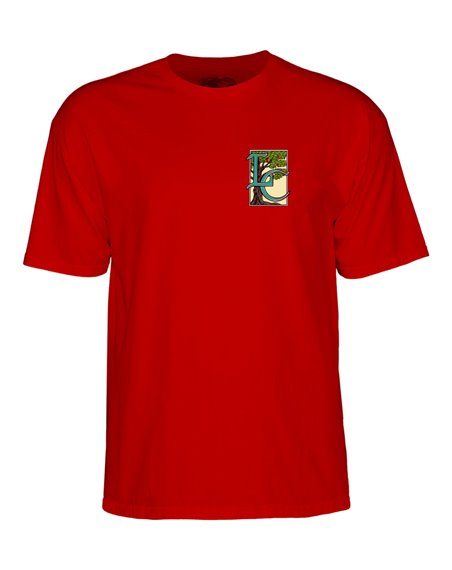 Powell Peralta Camiseta Hombre Lance Conklin Face (Red)