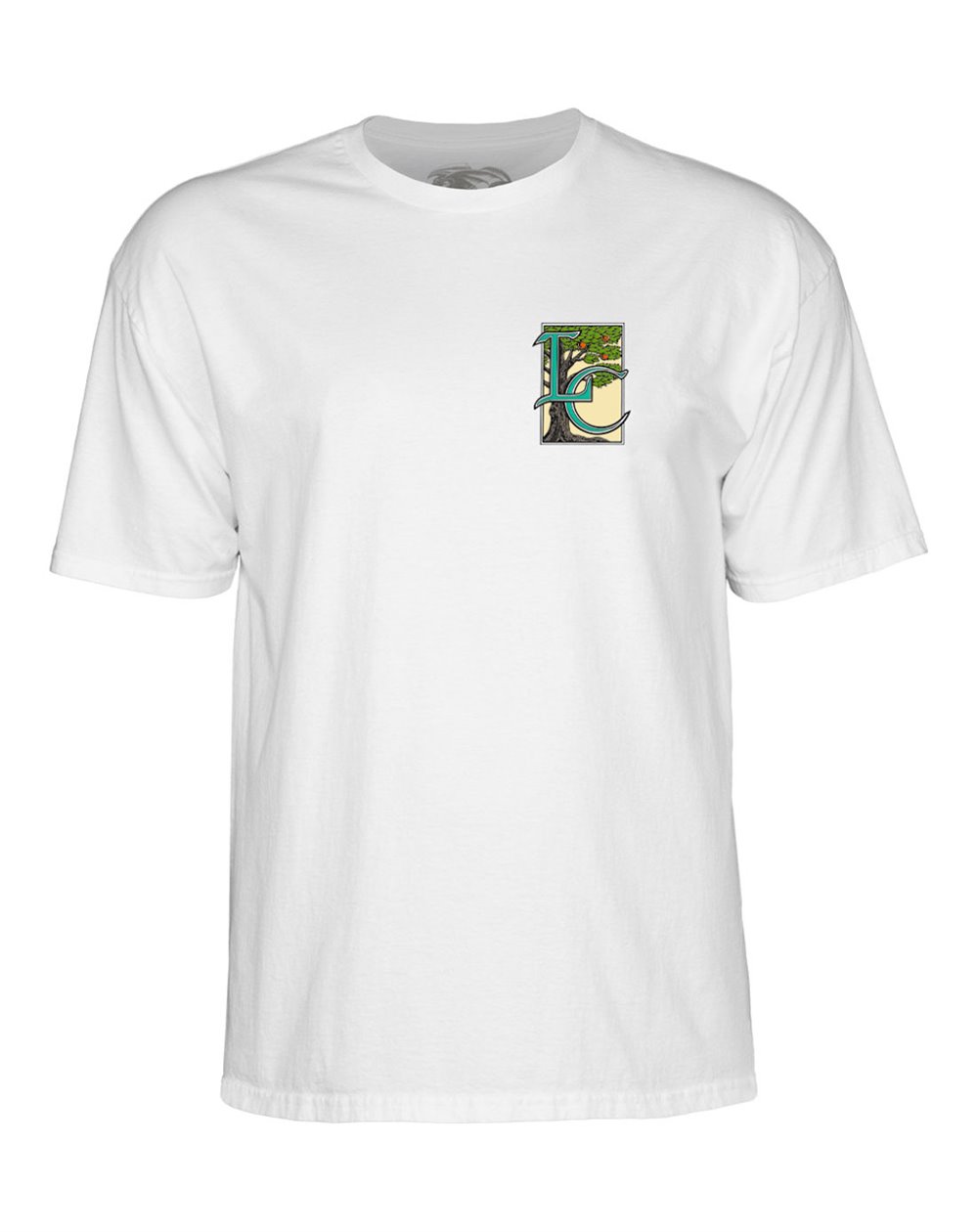 Powell Peralta T-Shirt Homme Lance Conklin Face (White)