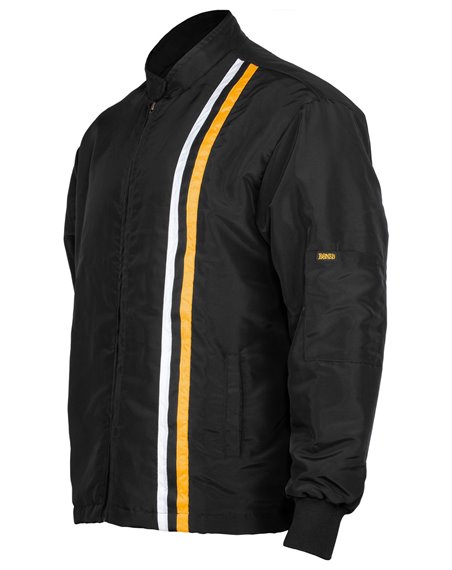 Bones Wheels Giacchetto Zip Black & Gold da Uomo