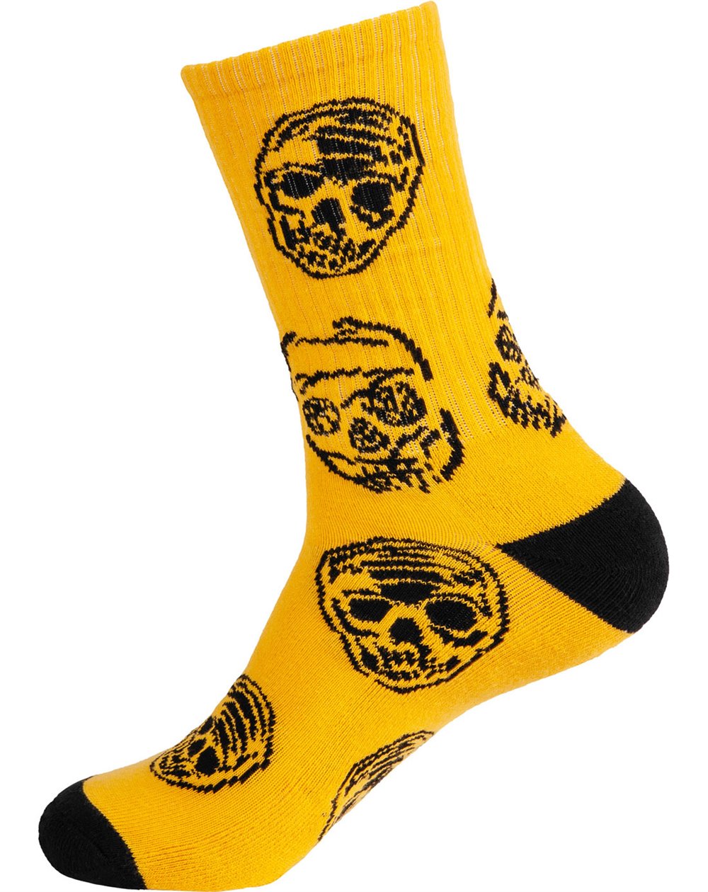 Bones Wheels Meias Skate Black & Gold (Gold)