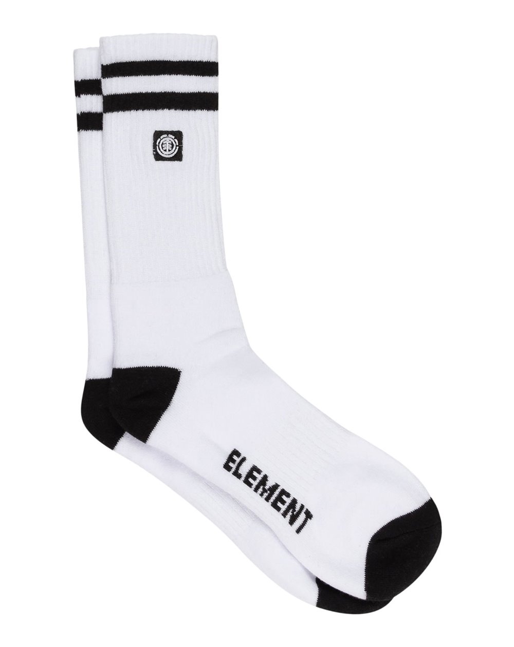 Element Skate Socks Clearsight (Optic White)