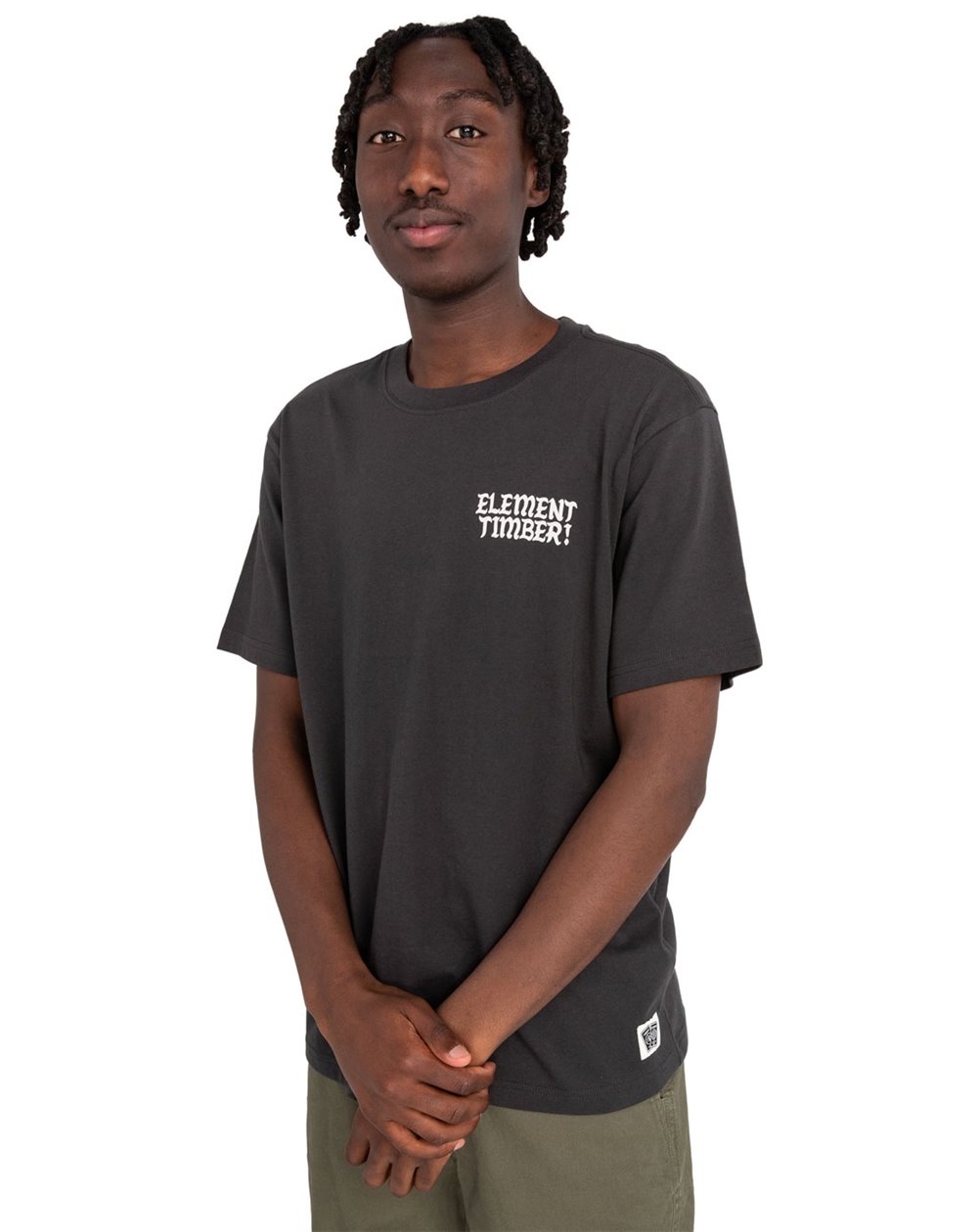 Element Camiseta Timber Jester (Off Black)
