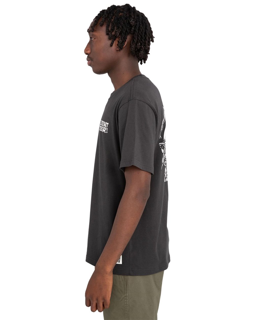 Element Herren T-Shirt Timber Jester Off Black