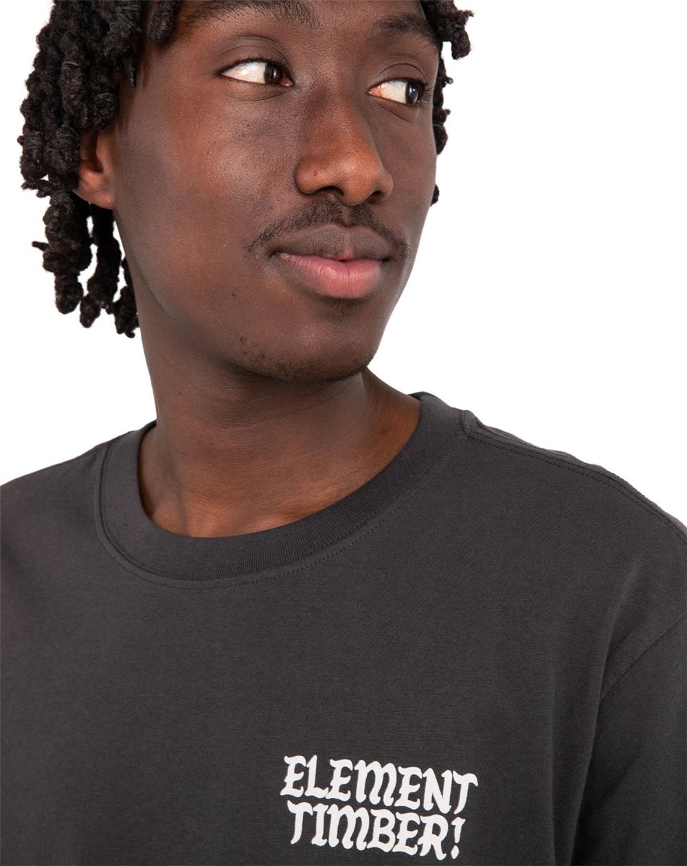 Element Herren T-Shirt Timber Jester Off Black