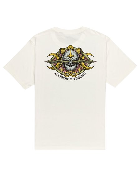 Element Herren T-Shirt Timber Sight Egret