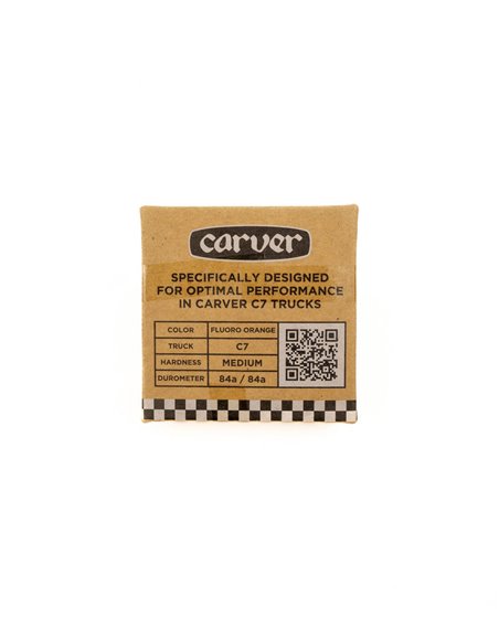 Carver C7 Medium 84A Skateboard Bushings Orange