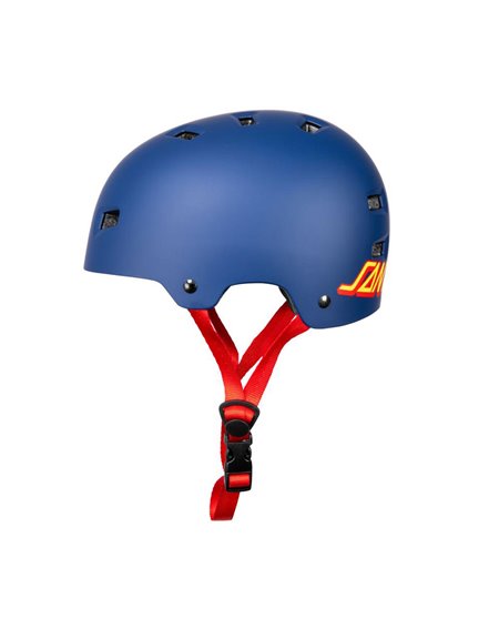 Bullet Safety Gear Capacete Skate Bullet x Santa Cruz Strip Logo