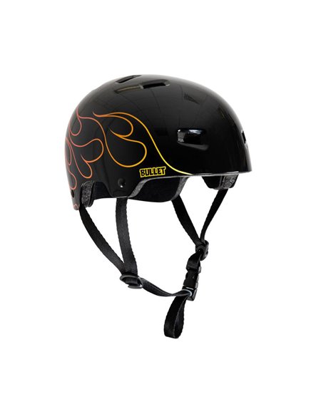 Bullet Safety Gear T35 Flame Youth Skateboard Helmet