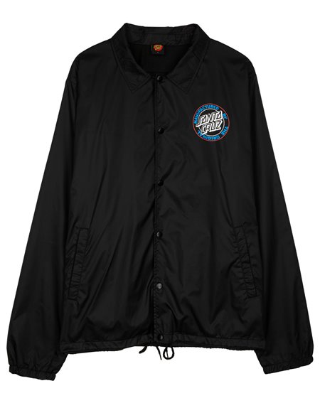 Santa Cruz Herren Coach-Jacke Natas Screaming Panther (Black) 2