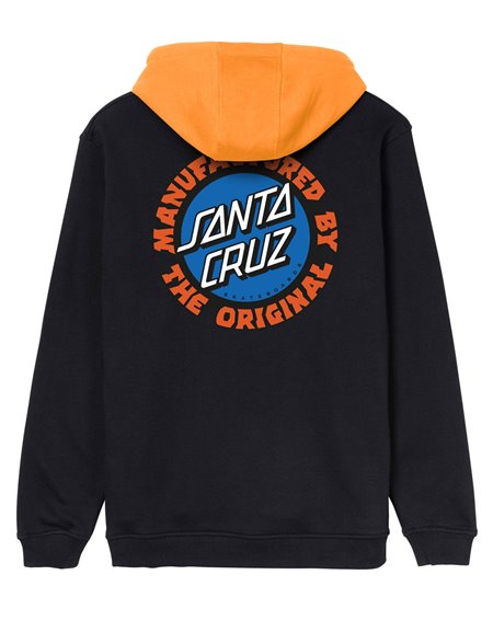 Santa Cruz Herren Kapuzenpullover Speed MFG Dot (Black)
