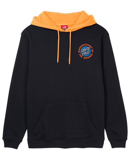 Santa Cruz Sudadera con Capucha Hombre Speed MFG Dot (Black)