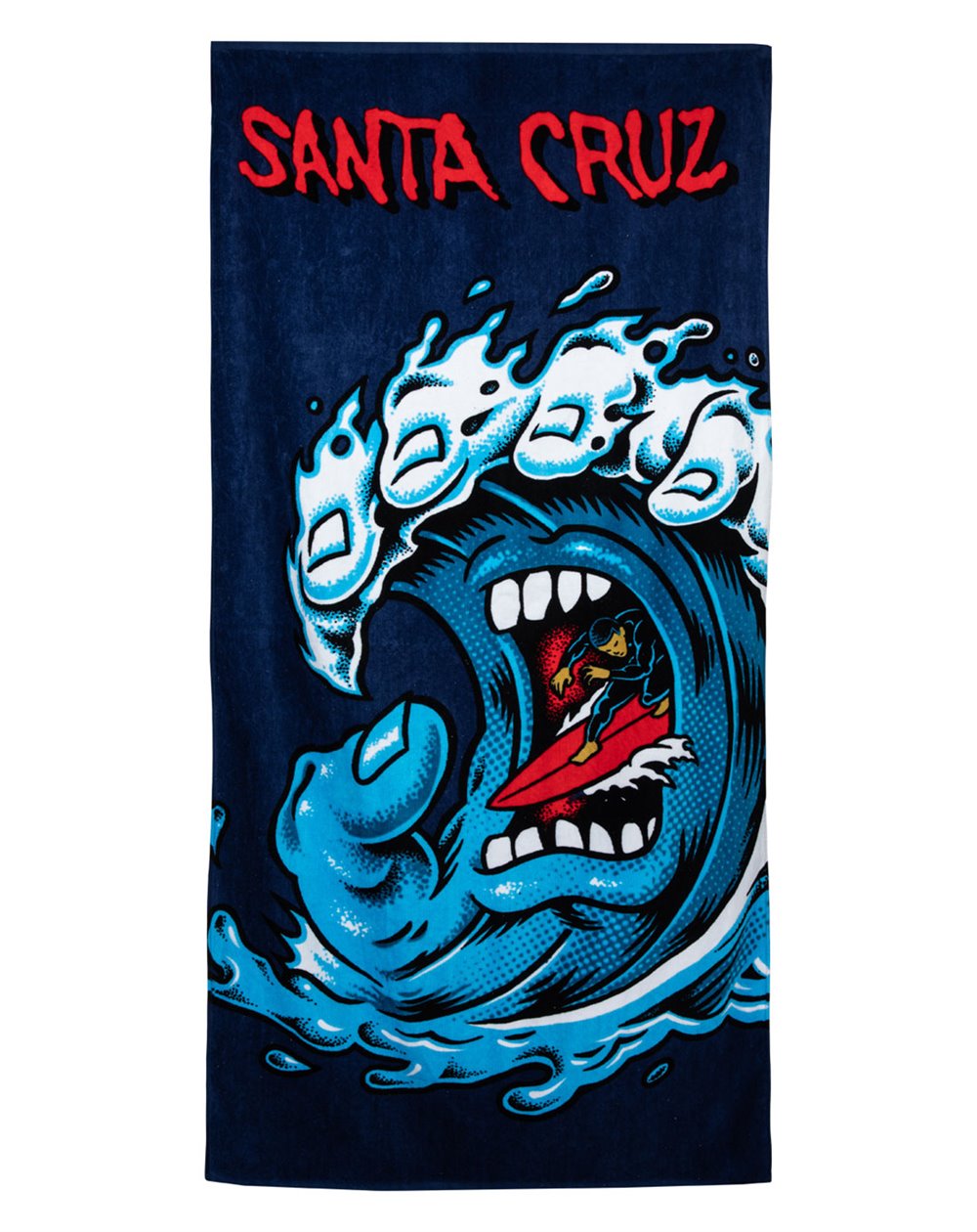 Santa Cruz Beach Towel Screaming Wave