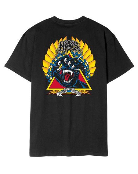 Santa Cruz T-Shirt Homme Natas Screaming Panther (Black)