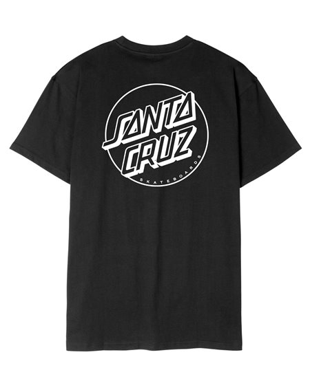 Santa Cruz T-Shirt Homme Opus Dot Stripe (Black)