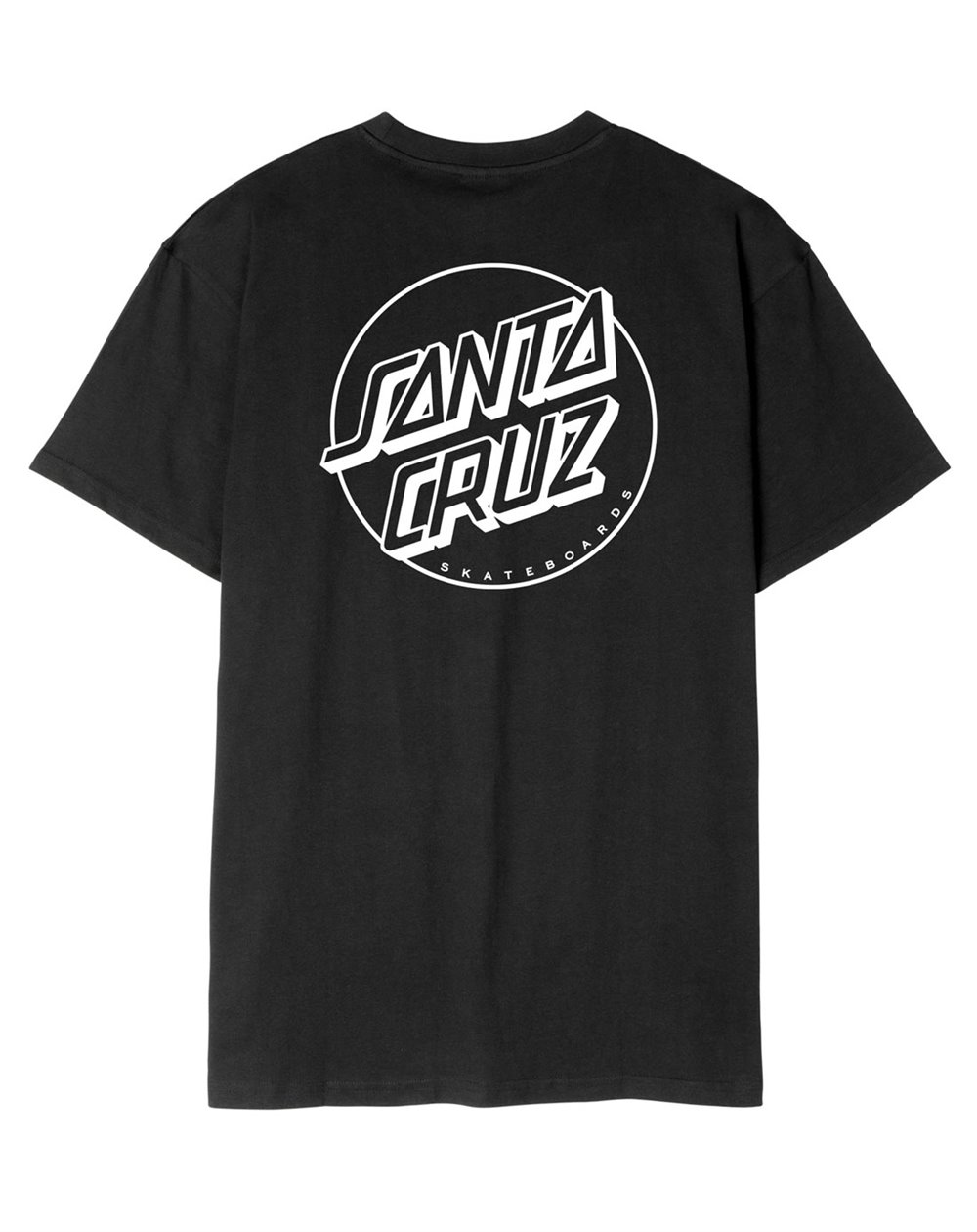 Santa Cruz Camiseta Hombre Opus Dot Stripe (Black)