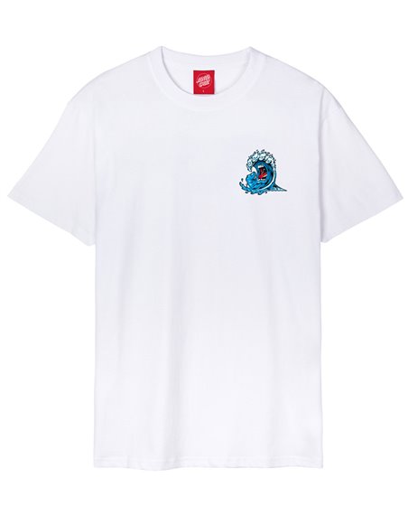 Santa Cruz Camiseta Hombre Screaming Wave (White)