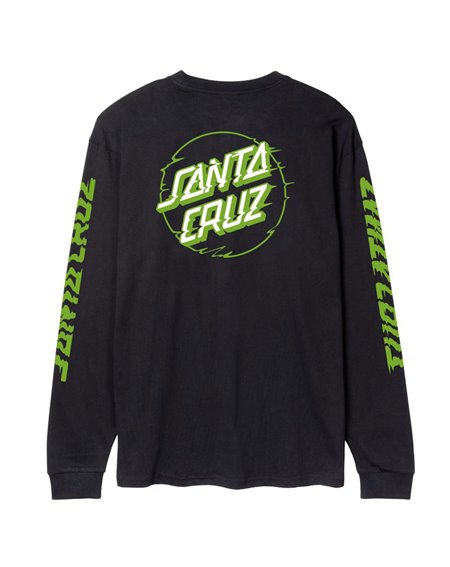Santa Cruz Maglia Manica Lunga Uomo Vivid Other Dot (Black)