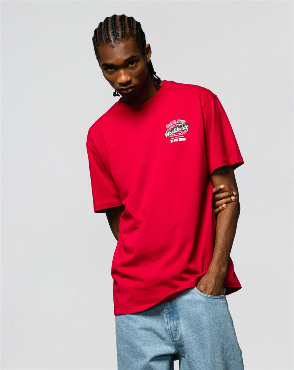 Santa Cruz Men's T-Shirt TTE Worldwide (Port)