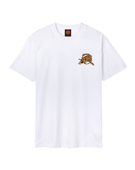 Santa Cruz Camiseta Hombre Salba Tiger Redux (White)