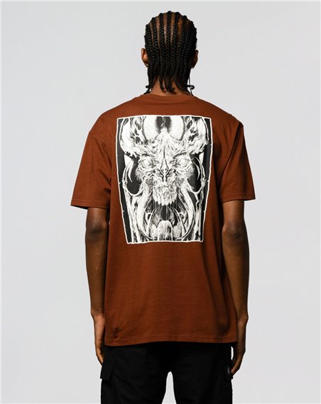 Santa Cruz Men's T-Shirt Winkowski Primeval (Sepia)