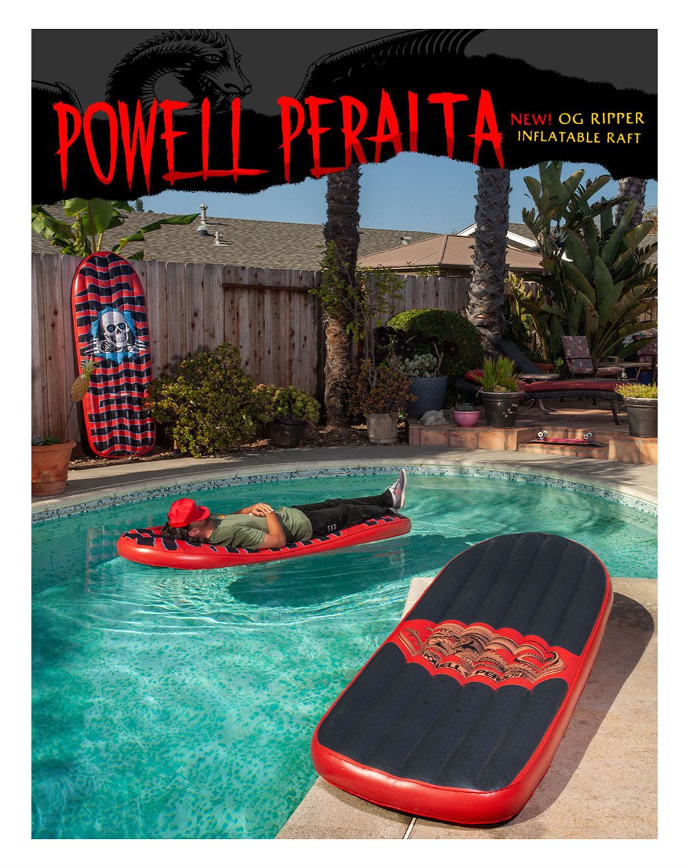 Powell Peralta Colchoneta Inflable Ripper Deck