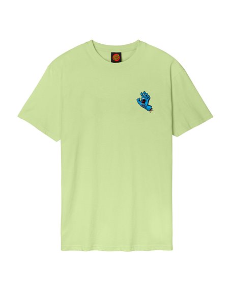Santa Cruz Camiseta Homem Screaming Hand Chest (Matcha) 2