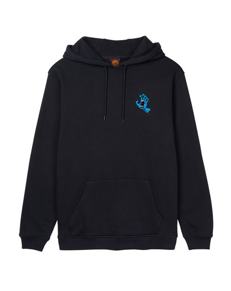 Santa Cruz Sweat à Capuche Homme Screaming Hand Chest (Black) 2