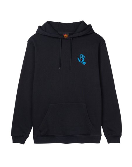 Santa Cruz Herren Kapuzenpullover Screaming Hand Chest (Black)