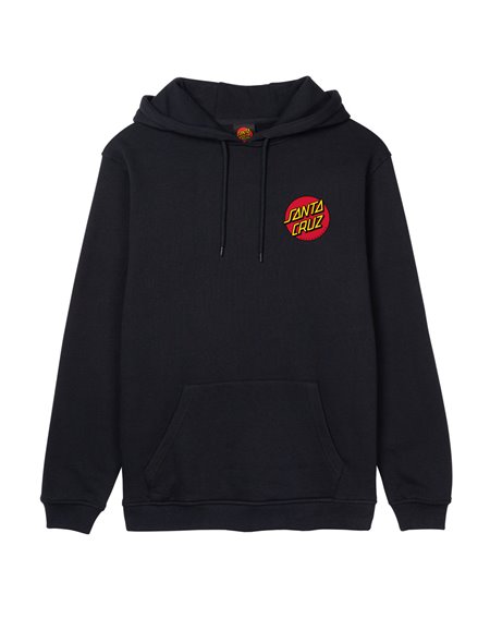 Santa Cruz Sudadera con Capucha Hombre Classic Dot Chest (Black) 2