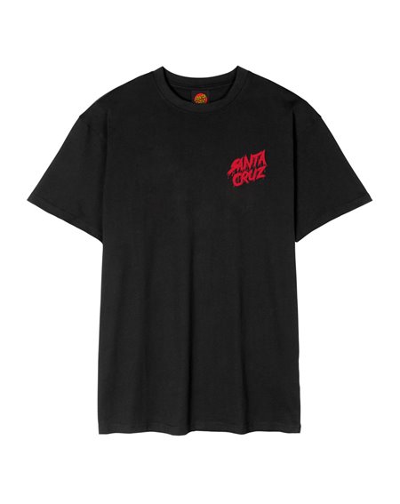 Santa Cruz Camiseta Hombre Meek Concrete Slasher (Black) 2