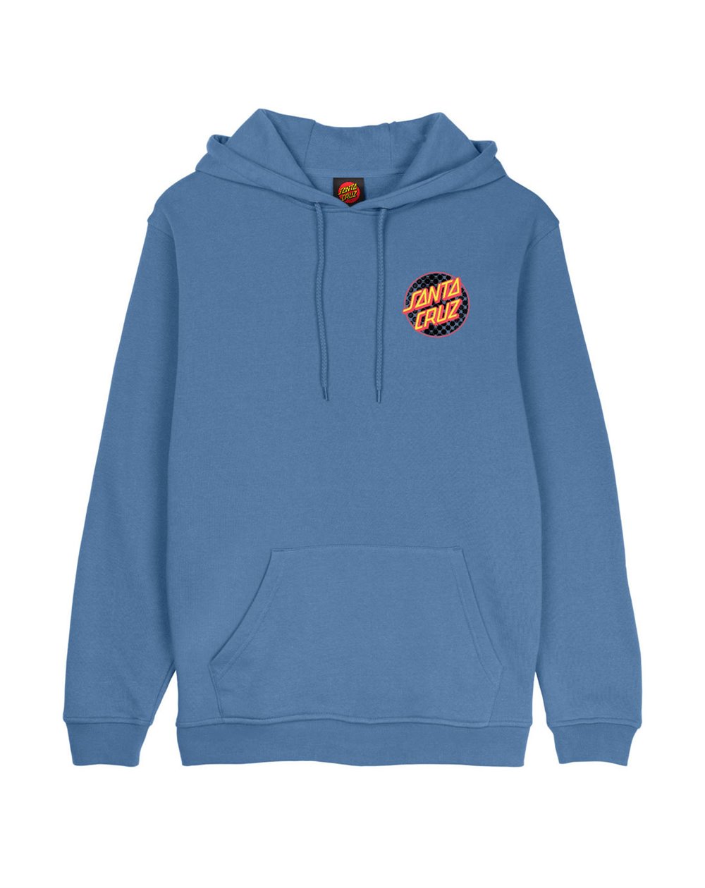 Santa Cruz Sweat à Capuche Homme Meyer Freestyle Dot (Dusty Blue)