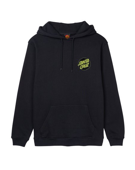 Santa Cruz Sweat à Capuche Homme Meyer Freestyle Dot (Black)