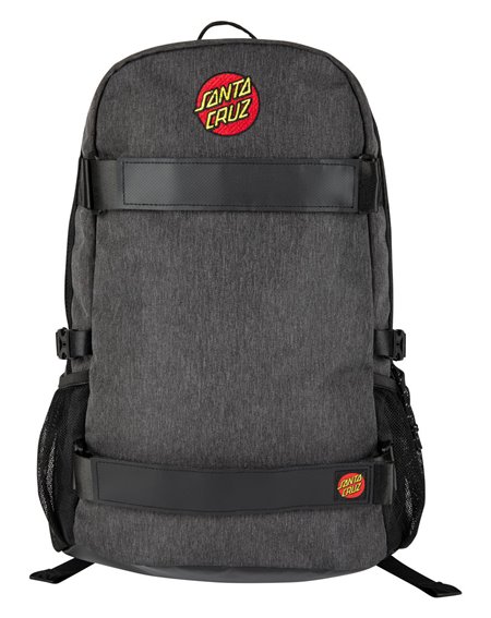 Santa Cruz Mochila Skate Classic Dot Emb (Black) 2