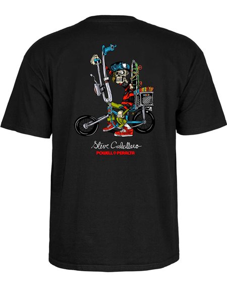 Powell Peralta Camiseta Steve Caballero Chopper Bike (Black)