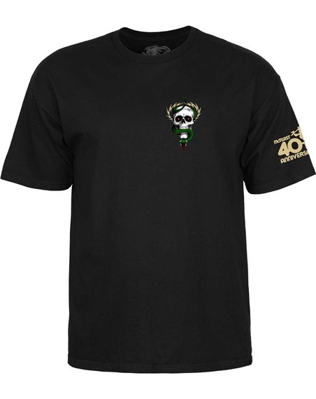 Powell Peralta T-Shirt Mike McGill 40th Anniversary McTwist (Black)