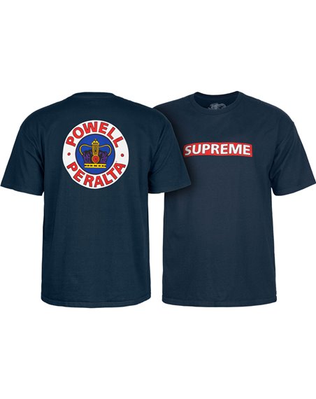 Powell Peralta T-Shirt Supreme (Navy)