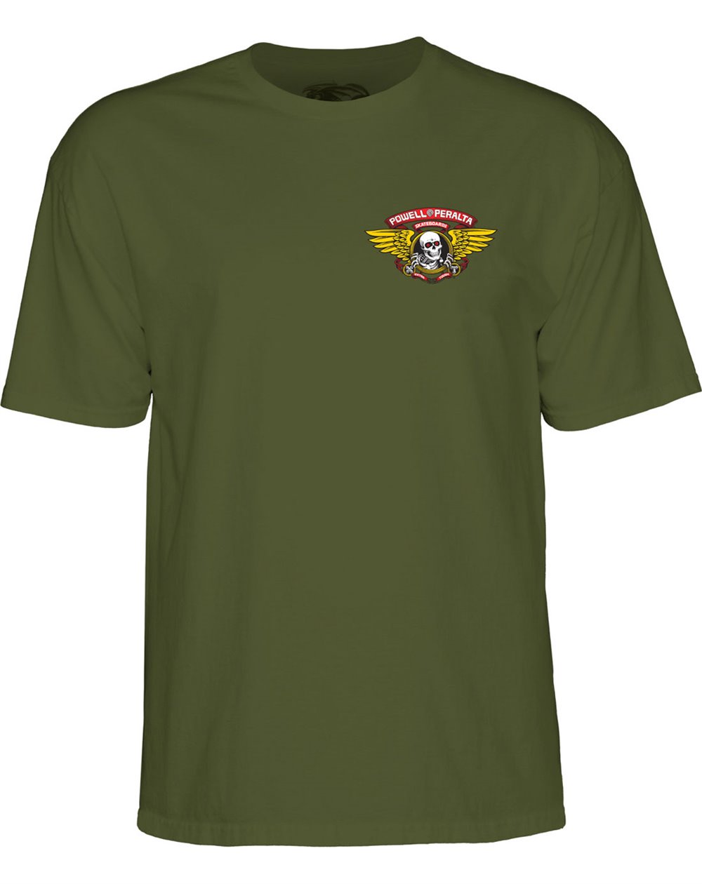 Powell Peralta Camiseta Winged Ripper (Military Green)