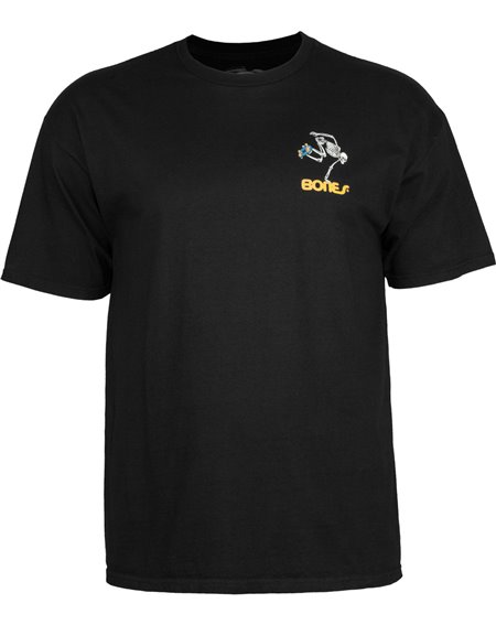 Powell Peralta T-Shirt Skateboard Skeleton (Black) 2
