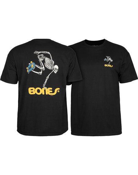 Powell Peralta Camiseta Skateboard Skeleton (Black)
