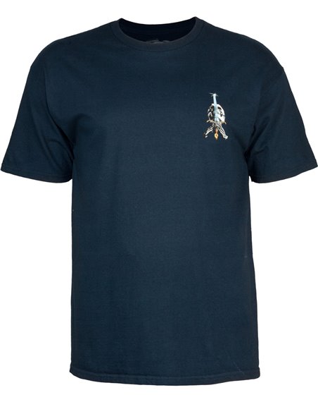 Powell Peralta T-Shirt Skull and Sword (Navy)