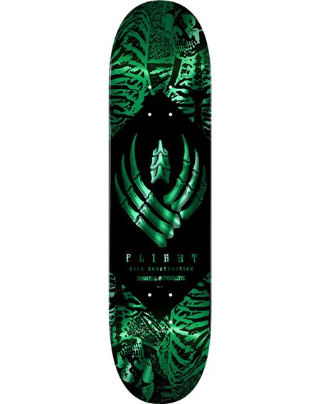 Powell Peralta Tavola Skate Skeleton Foil Flight 8.13" (Teal)
