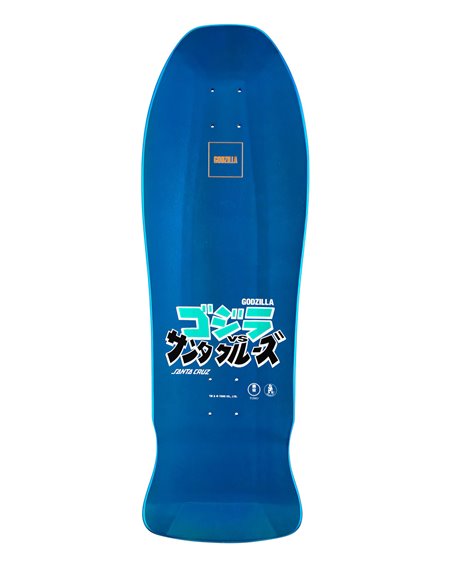 Santa Cruz Shape Skate Godzilla Kaiju Roskopp 10.125" 2