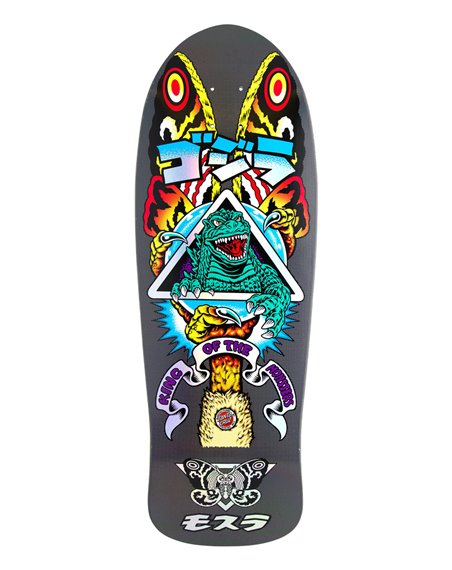 Santa Cruz Skateboard Deck Godzilla Mothra Natas 10.538"