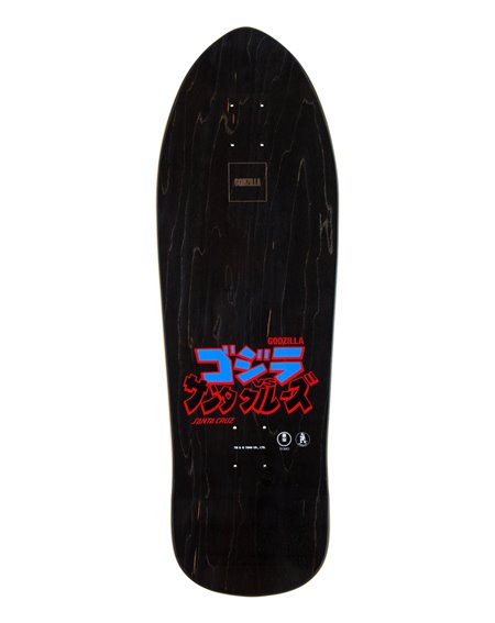 Santa Cruz Shape Skate Godzilla Jr. Natas 9.89" 2