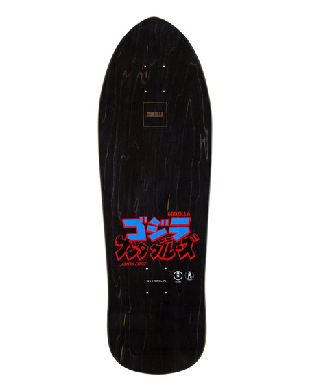 Santa Cruz Shape Skate Godzilla Jr. Natas 9.89"