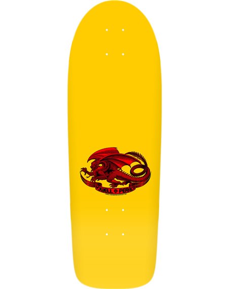 Powell Peralta Tabla Skateboard Skull & Nunchucks Bruce Lee Collab 10"